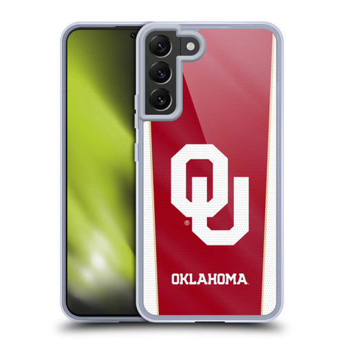 University of Oklahoma OU The University of Oklahoma Banner Soft Gel Case for Samsung Galaxy S22+ 5G & MagSafe