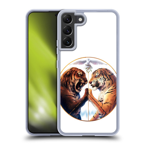 Jonas "JoJoesArt" Jödicke Big Cats Peace Soft Gel Case for Samsung Galaxy S22+ 5G & MagSafe