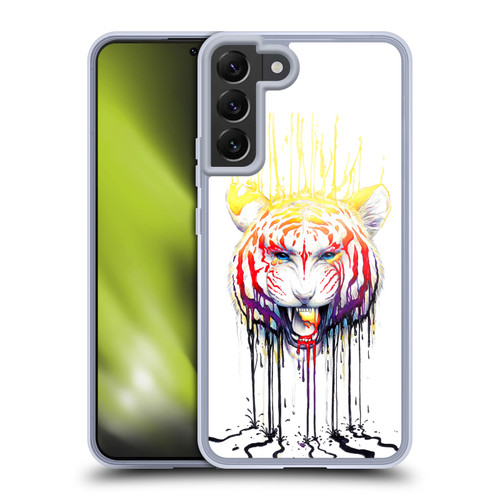 Jonas "JoJoesArt" Jödicke Creatures Fading Tiger Soft Gel Case for Samsung Galaxy S22+ 5G & MagSafe