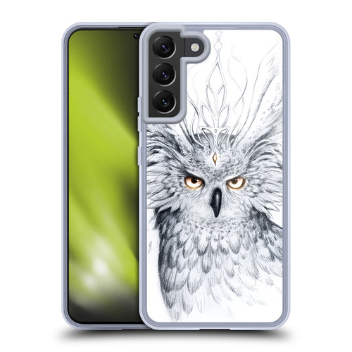 Jonas "JoJoesArt" Jödicke Wildlife Owl Soft Gel Case for Samsung Galaxy S22+ 5G & MagSafe