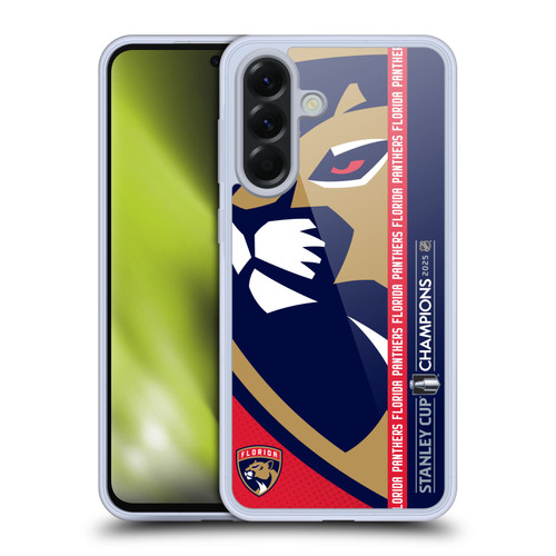 NHL 2025 Stanley Cup Champions Florida Panthers Oversized Soft Gel Case for Samsung Galaxy A56 5G