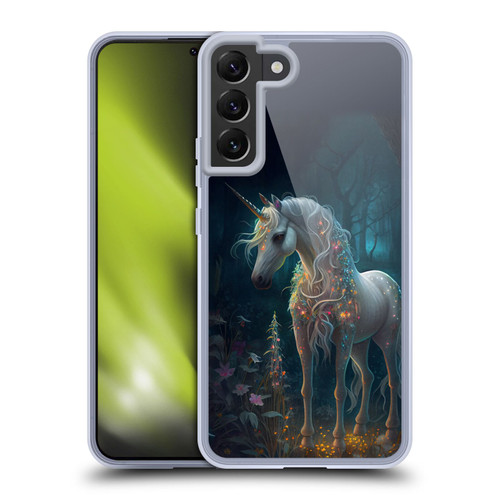 JK Stewart Key Art Unicorn Soft Gel Case for Samsung Galaxy S22+ 5G & MagSafe