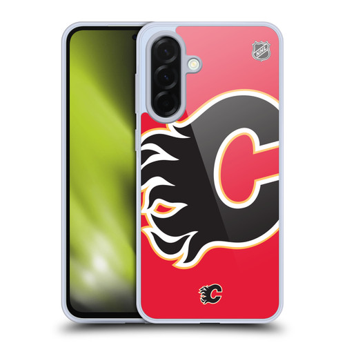 NHL Calgary Flames Oversized Soft Gel Case for Samsung Galaxy A36 5G