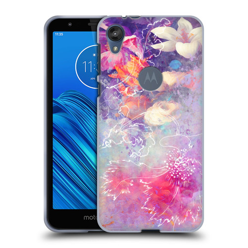 Aimee Stewart Assorted Designs Lily Soft Gel Case for Motorola Moto E6
