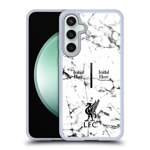 Custom Customised Personalised Liverpool Football Club Logo 1 Liver Bird Marble Soft Gel Case for Samsung Galaxy S23 FE 5G