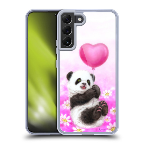 Kayomi Harai Graphic Art Panda Balloon Soft Gel Case for Samsung Galaxy S22+ 5G & MagSafe