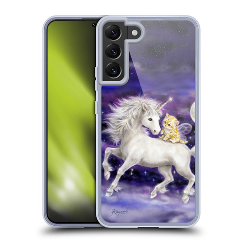 Kayomi Harai Magical Fantasy Unicorn And Kitten Soft Gel Case for Samsung Galaxy S22+ 5G & MagSafe