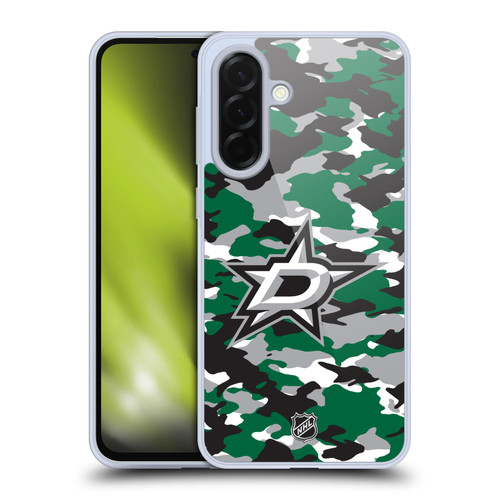 NHL Dallas Stars Camouflage Soft Gel Case for Samsung Galaxy A36 5G
