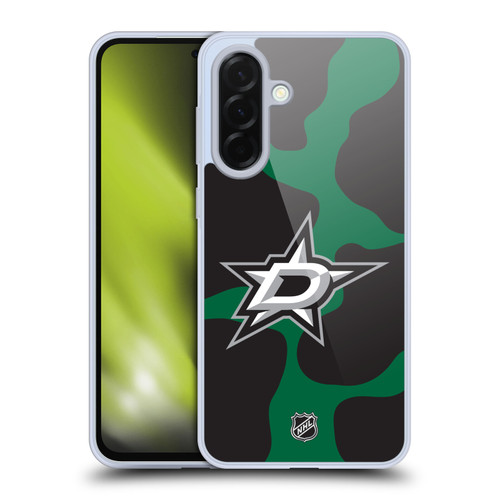 NHL Dallas Stars Cow Pattern Soft Gel Case for Samsung Galaxy A36 5G