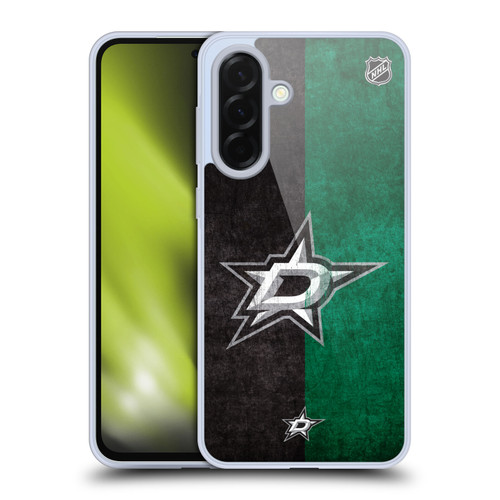 NHL Dallas Stars Half Distressed Soft Gel Case for Samsung Galaxy A36 5G