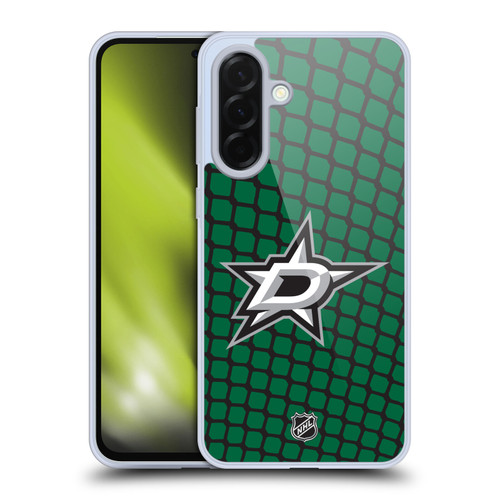 NHL Dallas Stars Net Pattern Soft Gel Case for Samsung Galaxy A36 5G
