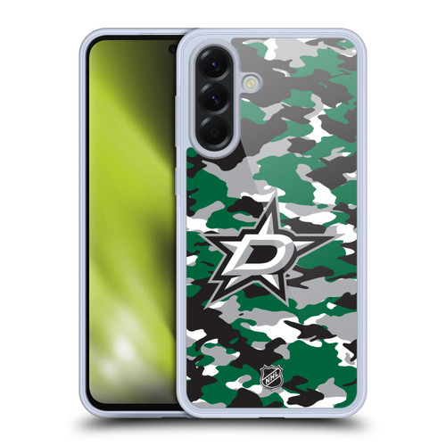 NHL Dallas Stars Camouflage Soft Gel Case for Samsung Galaxy A56 5G