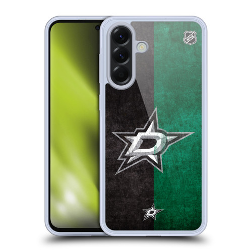 NHL Dallas Stars Half Distressed Soft Gel Case for Samsung Galaxy A56 5G