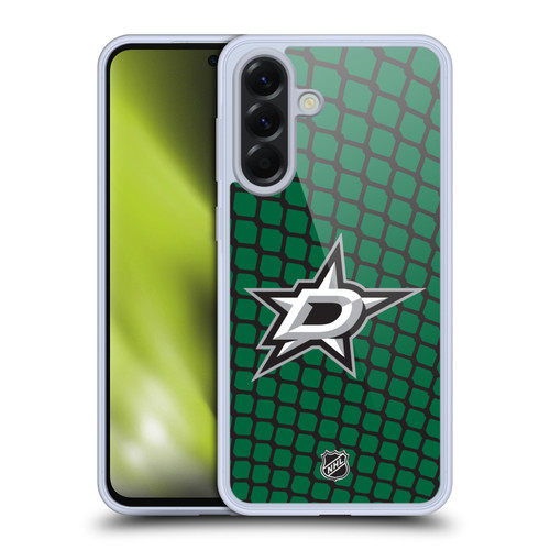 NHL Dallas Stars Net Pattern Soft Gel Case for Samsung Galaxy A56 5G