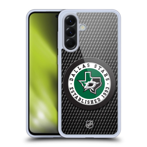 NHL Dallas Stars Puck Texture Soft Gel Case for Samsung Galaxy A56 5G