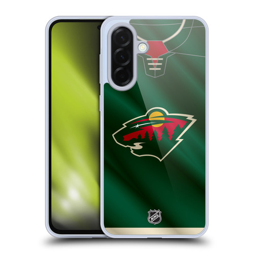 NHL Minnesota Wild Jersey Soft Gel Case for Samsung Galaxy A36 5G