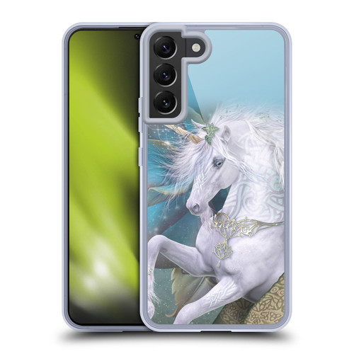 Laurie Prindle Fantasy Horse Kieran Unicorn Soft Gel Case for Samsung Galaxy S22+ 5G & MagSafe