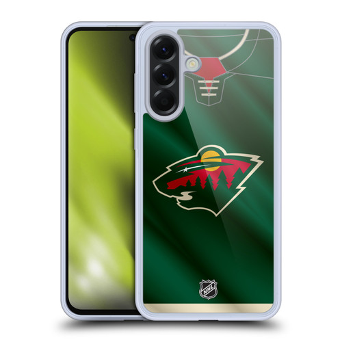 NHL Minnesota Wild Jersey Soft Gel Case for Samsung Galaxy A56 5G