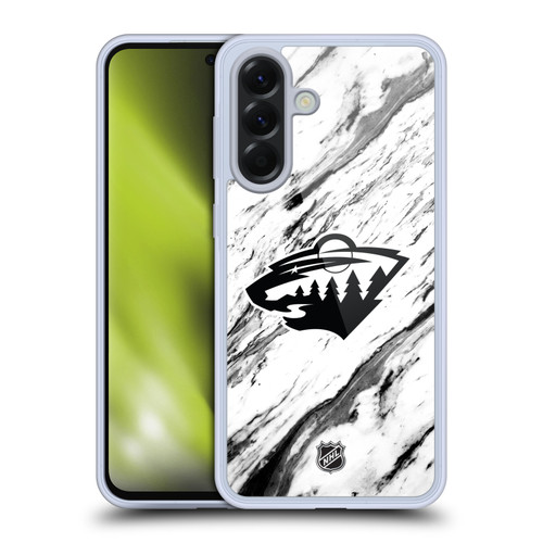 NHL Minnesota Wild Marble Soft Gel Case for Samsung Galaxy A56 5G