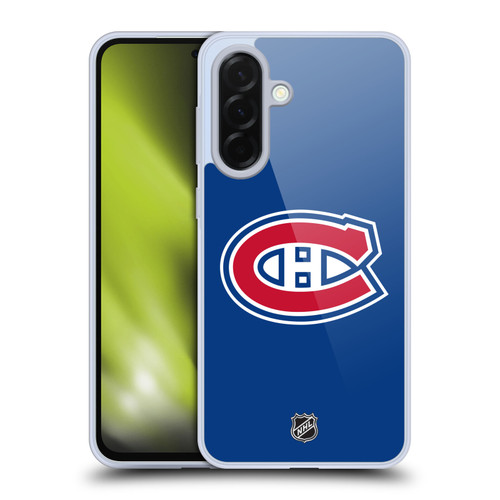 NHL Montreal Canadiens Plain Soft Gel Case for Samsung Galaxy A36 5G