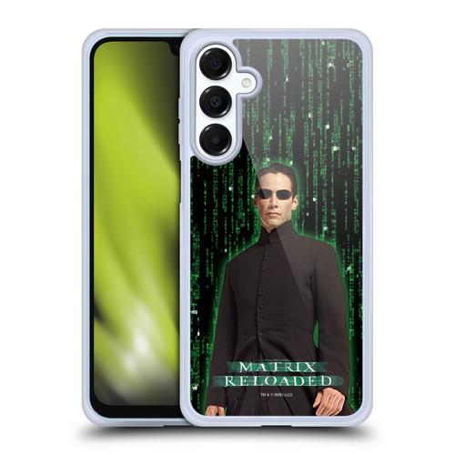 The Matrix Reloaded Key Art Neo 1 Soft Gel Case for Samsung Galaxy A16 5G & MagSafe