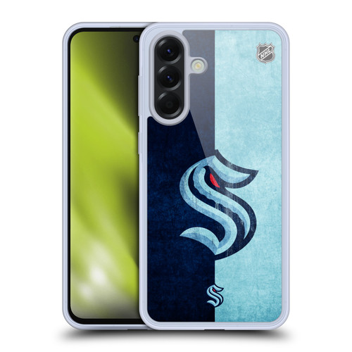 NHL Seattle Kraken Half Distressed Soft Gel Case for Samsung Galaxy A56 5G