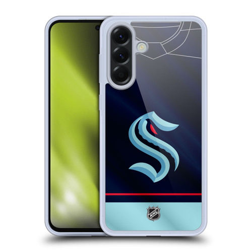 NHL Seattle Kraken Jersey Soft Gel Case for Samsung Galaxy A56 5G