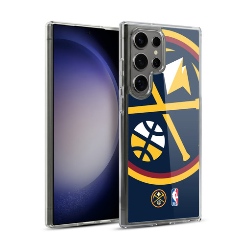 NBA Denver Nuggets Logo Oversized Soft Gel Case for Samsung Galaxy S23 Ultra 5G & MagSafe
