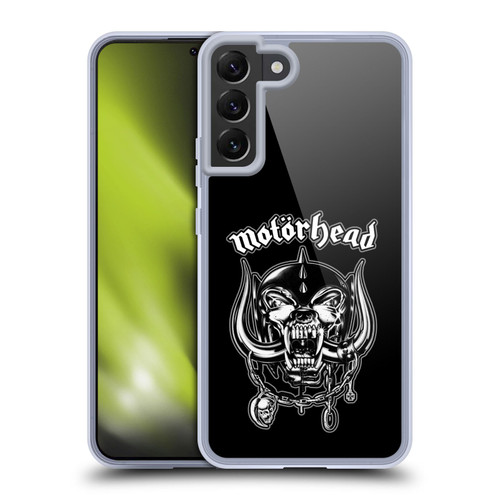 Motorhead Graphics Silver War Pig Soft Gel Case for Samsung Galaxy S22+ 5G & MagSafe