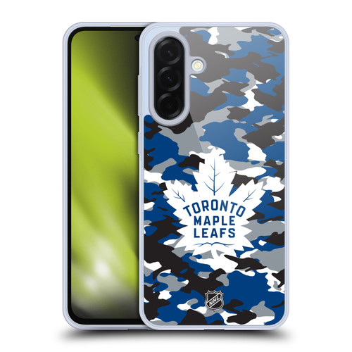 NHL Toronto Maple Leafs Camouflage Soft Gel Case for Samsung Galaxy A36 5G