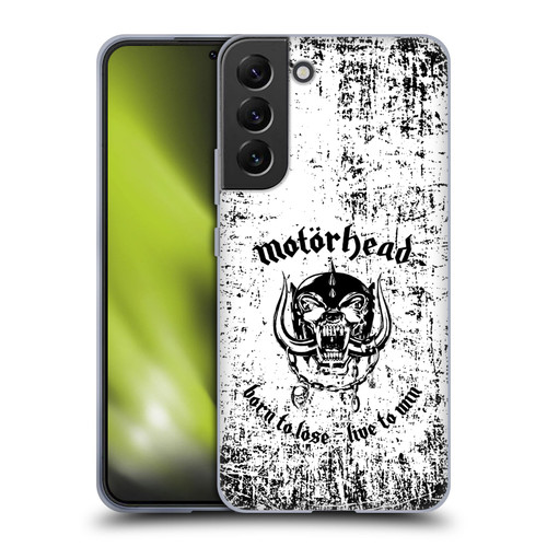 Motorhead Logo Born To Lose Live To Win Soft Gel Case for Samsung Galaxy S22+ 5G & MagSafe