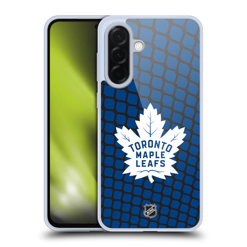 NHL Toronto Maple Leafs Net Pattern Soft Gel Case for Samsung Galaxy A36 5G