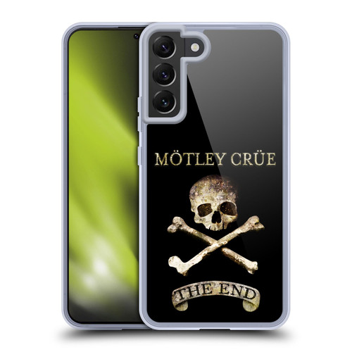 Motley Crue Logos The End Soft Gel Case for Samsung Galaxy S22+ 5G & MagSafe