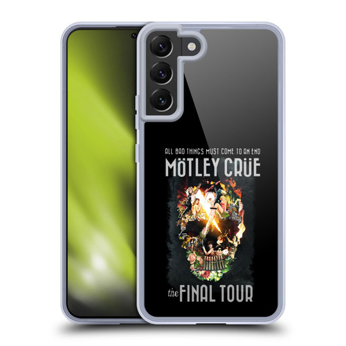 Motley Crue Tours All Bad Things Final Soft Gel Case for Samsung Galaxy S22+ 5G & MagSafe