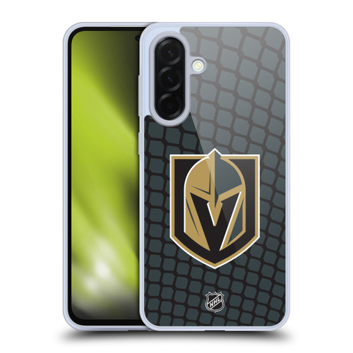 NHL Vegas Golden Knights Net Pattern Soft Gel Case for Samsung Galaxy A36 5G