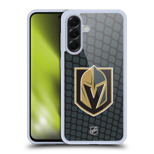 NHL Vegas Golden Knights Net Pattern Soft Gel Case for Samsung Galaxy A56 5G