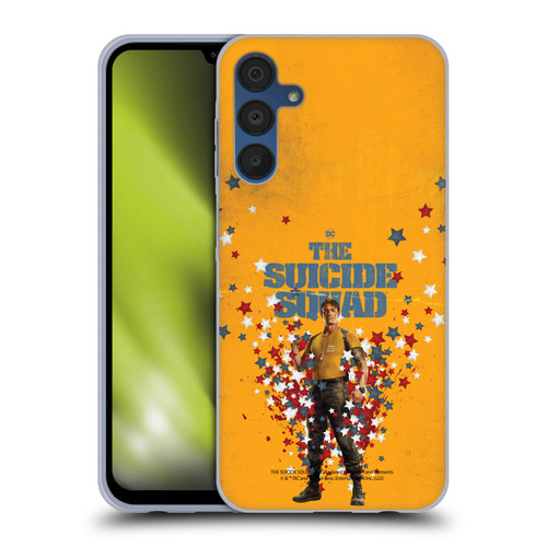 The Suicide Squad 2021 Character Poster Rick Flag Soft Gel Case for Samsung Galaxy A15 & MagSafe