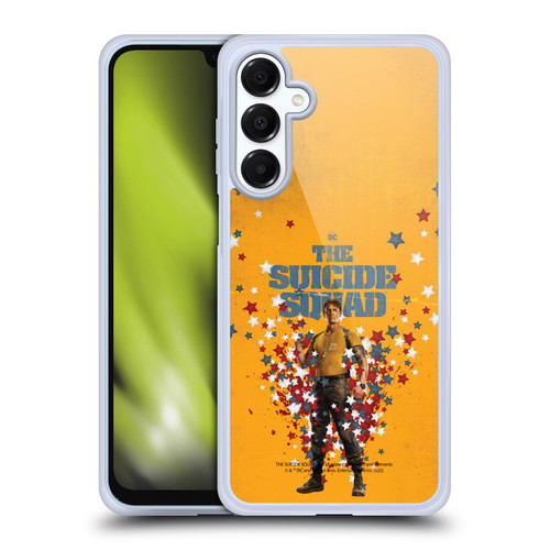 The Suicide Squad 2021 Character Poster Rick Flag Soft Gel Case for Samsung Galaxy A16 5G & MagSafe