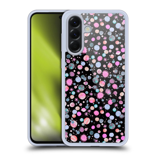 Ninola Colourful Patterns Space Planets Pink Soft Gel Case for Samsung Galaxy A56 5G