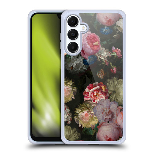 UtArt Antique Flowers Bouquet Soft Gel Case for Samsung Galaxy A16 5G & MagSafe