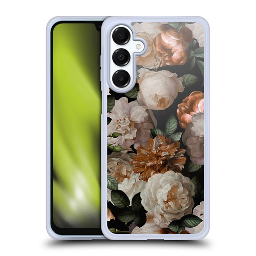 UtArt Antique Flowers Carnations And Garden Roses Soft Gel Case for Samsung Galaxy A16 5G & MagSafe