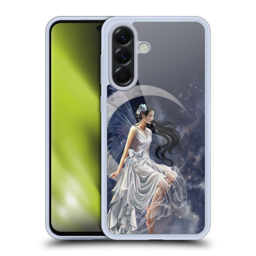 Nene Thomas Crescents Winter Frost Fairy On Moon Soft Gel Case for Samsung Galaxy A56 5G