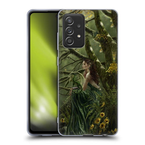 Nene Thomas Deep Forest Queen Fate Fairy With Dragon Soft Gel Case for Samsung Galaxy A52 / A52s / 5G (2021)