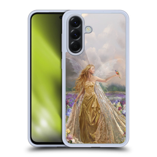 Nene Thomas Deep Forest Gold Angel Fairy With Bird Soft Gel Case for Samsung Galaxy A56 5G