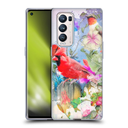 Aimee Stewart Assorted Designs Birds And Bloom Soft Gel Case for OPPO Find X3 Neo / Reno5 Pro+ 5G