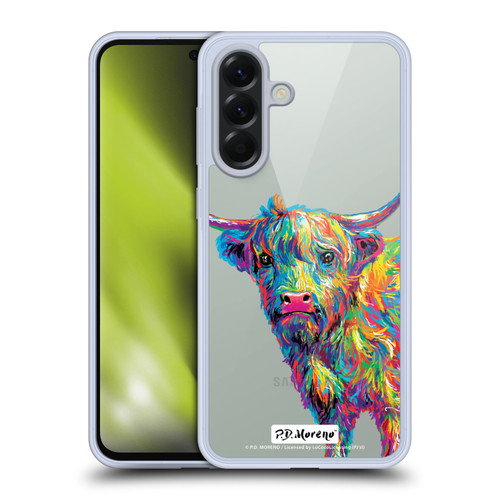 P.D. Moreno Animals II Reuben The Highland Cow Soft Gel Case for Samsung Galaxy A56 5G