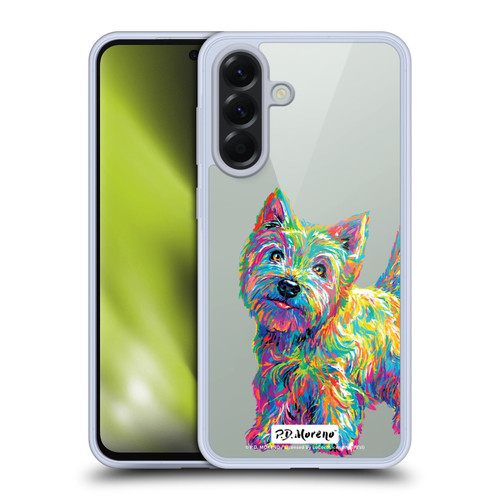 P.D. Moreno Animals II Marvin The Westie Dog Soft Gel Case for Samsung Galaxy A56 5G