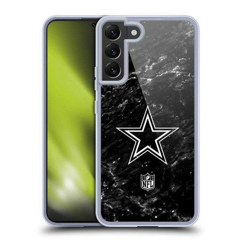 NFL Dallas Cowboys Artwork Marble Soft Gel Case for Samsung Galaxy S22+ 5G & MagSafe