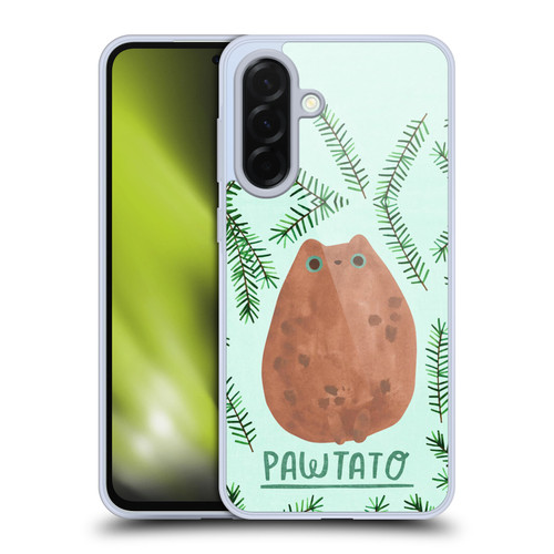 Planet Cat Puns Pawtato Soft Gel Case for Samsung Galaxy A36 5G