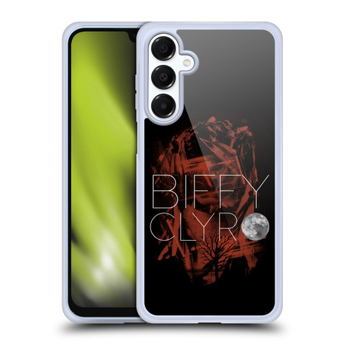 Biffy Clyro Graphics Red Soft Gel Case for Samsung Galaxy A16 5G & MagSafe